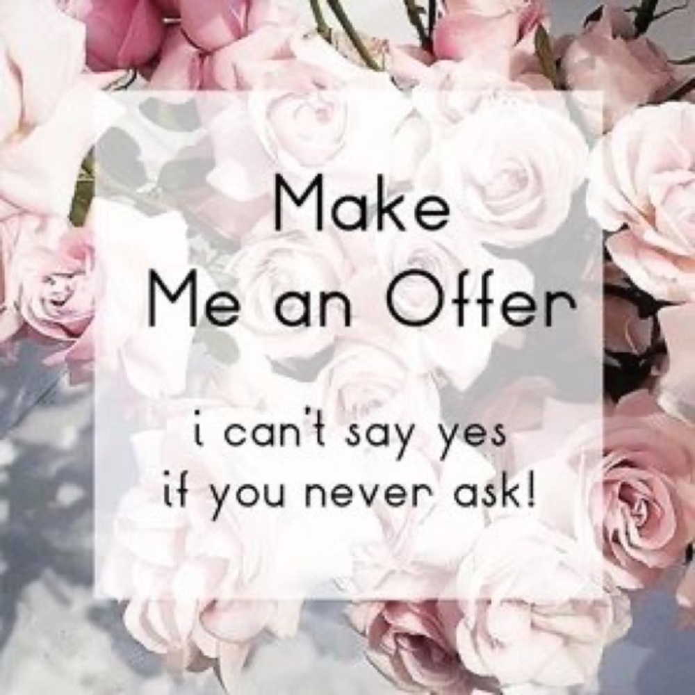 Make me an offer!